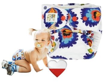 shumee Plenice za večkratno uporabo POCKET COOLMAX FOLK NappiMe plenice