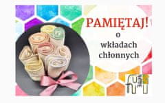 shumee AIO NEWBORN plenice za večkratno uporabo iz mikrovlaken, žep, mavrica
