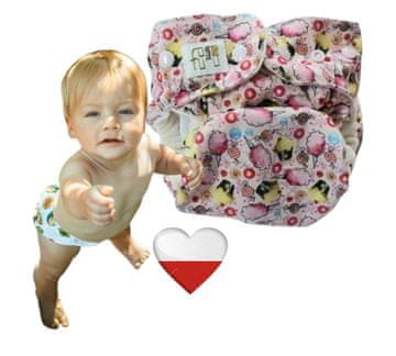 shumee Plenice za večkratno uporabo iz mikroflisa Candy NappiMe