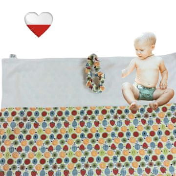 shumee Previjalna podloga FRUIT MIX NappiMe za večkratno uporabo