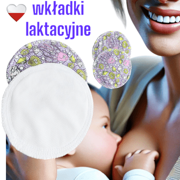 shumee PUL coolmax MORSKI ANIMALS Podloge za dojenje NappiMe
