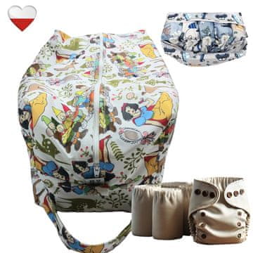 shumee Previjalna torba SNOW WHITE, NappiMe