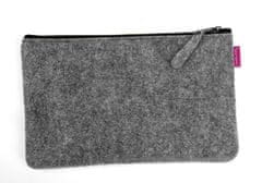 Bertoni Ajsza filcana kozmetična torbica z žepom 24×15 cm - elegantna, udobna in potiskana | Bertoni