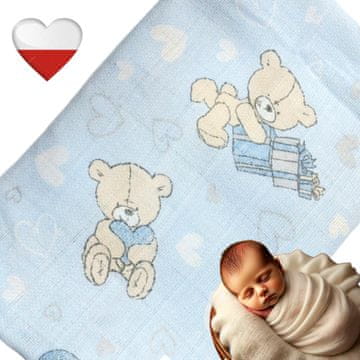 shumee Platnene plenice BLUE BEARS