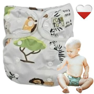 shumee Plenice za večkratno uporabo PUL SAFARI Cover NappiMe Plenice