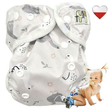 shumee Plenice za večkratno uporabo COOLMAX POCKET Z GOSJIMI KRILI NappiMe plenice