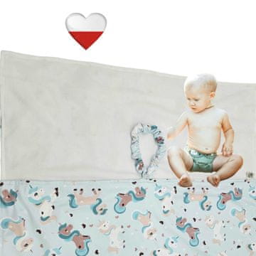 shumee NappiMe previjalna podloga za večkratno uporabo UNICORN MINT