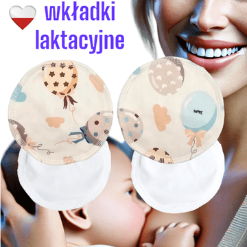 shumee Vložki za prsi PUL Coolmax z metinimi baloni Vložki za prsi NappiMe