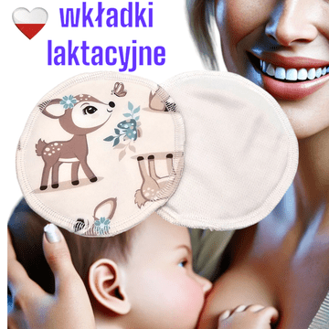 shumee VLOŽKI ZA DOJENJE PUL coolmax SARENKI Vložki za dojenje NappiMe