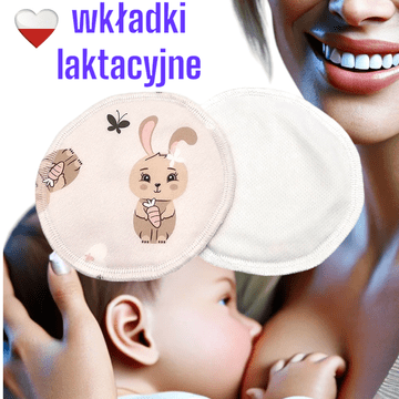 shumee VLOŽKI ZA DOJENJE PUL coolmax VLOŽKI ZA DOJENJE BUNNY Vložki za dojenje NappiMe