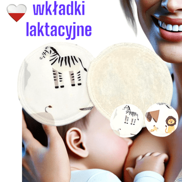 shumee VLOŽKI ZA DOJENJE PUL bambus SAFARI NappiMe vložki za dojenje