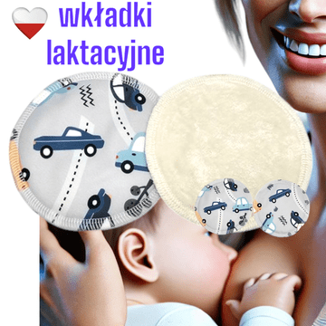 shumee PUL BAMBUSOVI PREHRANSKI VLOŽKI CARS NappiMe vložki za dojenje