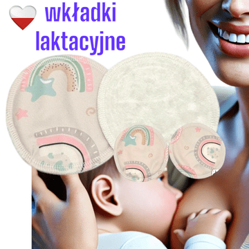 shumee PUL BAMBOO MAVRIČNI PREHRANSKI VLOŽKI VLOŽKI ZA DOJENJE NappiMe