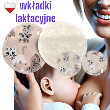 shumee PUL BAMBUSOVI PREHRANSKI VLOŽKI KITTY NappiMe vložki za dojenje