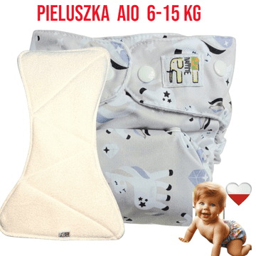 shumee Večnamenski žep za plenice Coolmax Unicorns NappiMe