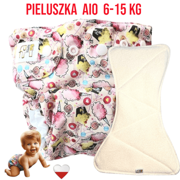 shumee Večnamenski žep za plenice iz bambusa CANDY NappiMe
