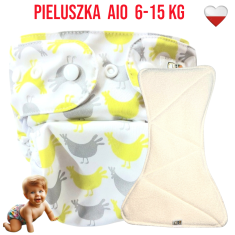 shumee Večnamenski žep za plenice AIO iz mikroflisa KURKI NappiMe