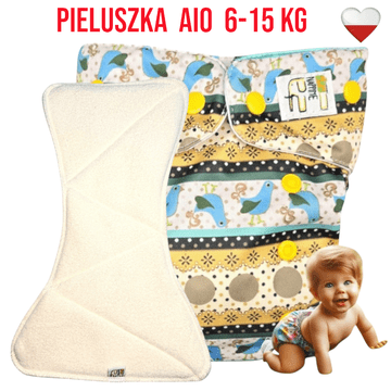 shumee Večnamenski žep za plenice Coolmax Pea Chickens NappiMe