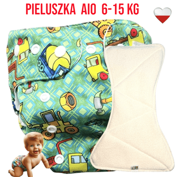 shumee Večnamenska plenica za večkratno uporabo Coolmax Pocket NappiMe Construction