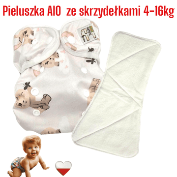 shumee NappiMe AIO plenice za večkratno uporabo Coolmax z zajčjimi krili