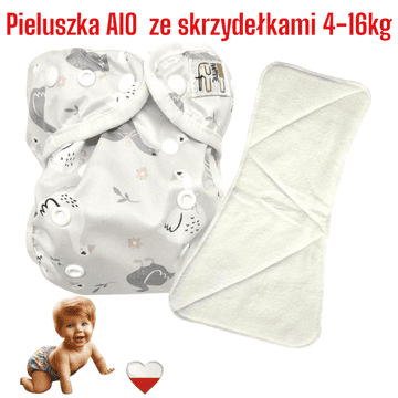 shumee NappiMe AIO plenice za večkratno uporabo Coolmax žep z gosjimi krili