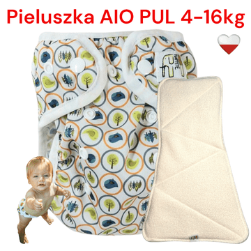 shumee AIO PUL LASKÓŁKA NappiMe Plenice za večkratno uporabo