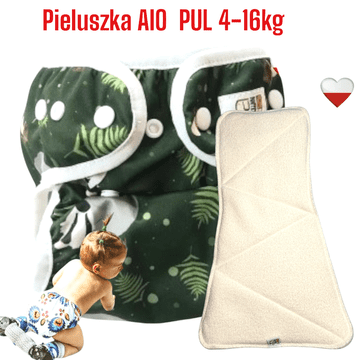 shumee Plenice za večkratno uporabo AIO PUL BORSUKI NappiMe