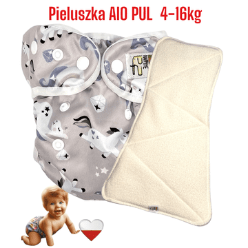 shumee Plenice za večkratno uporabo NappiMe AIO PUL Unicorns