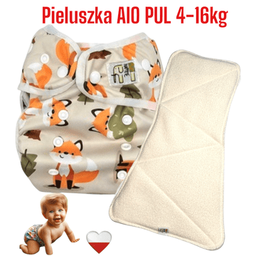 shumee Plenice za večkratno uporabo AIO PUL LISKI NappiMe