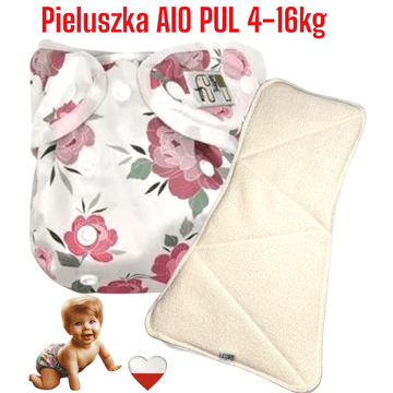 shumee NappiMe AIO PUL plenice za večkratno uporabo Peonies