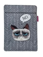 Bertoni Arco Design 6-7" etui za e-knjige - EcoFilc, brez tiska, siv, primeren za Kindle / PocketBook
