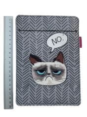 Bertoni Arco Design 6-7" etui za e-knjige - EcoFilc, brez tiska, siv, primeren za Kindle / PocketBook