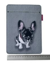 Bertoni Arco Design 6-7" etui za e-knjige - EcoFilc, potisk Chester, siv, primeren za Kindle / PocketBook
