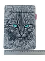Bertoni Arco Design 6-7" etui za e-knjige - EcoFilc, potisk Baltazar, siv, primeren za Kindle / PocketBook