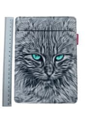 Bertoni Arco Design 6-7" etui za e-knjige - EcoFilc, potisk Baltazar, siv, primeren za Kindle / PocketBook