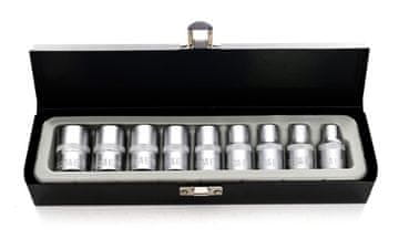 Kraft&Dele Komplet nastavkov Torx, 9 kosov, v kovčku KD10227!