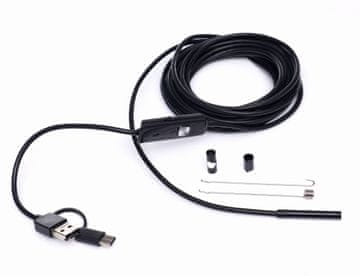 shumee 3-v-1 endoskopska inšpekcijska kamera KD10412