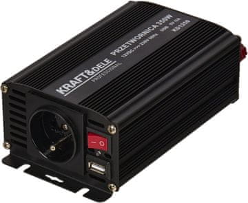 Kraft&Dele Avtomobilski inverter 12V 350W/700W KD1250