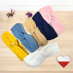 shumee BEL mini prepleteni muslin naglavni trak