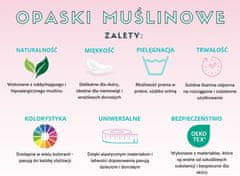shumee BEL mini prepleteni muslin naglavni trak