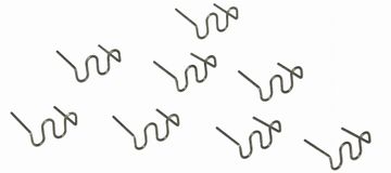 shumee PLASTIČNE VARILNE SPONKICE 500 KOSOV KD10766
