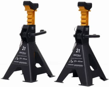 Kraft&Dele STOJALA ZA AVTOMOBILSKE KOLESA 2T 275-415 mm 2 kosa KD3095