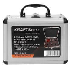 Kraft&Dele KOMPLET DIAMANTNIH LINIRNIH ŽAG 6–68 mm M14 KD12643
