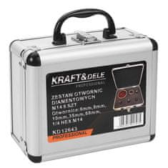 Kraft&Dele KOMPLET DIAMANTNIH LINIRNIH ŽAG 6–68 mm M14 KD12643