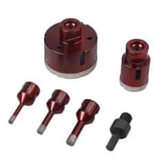 Kraft&Dele KOMPLET DIAMANTNIH LINIRNIH ŽAG 6–68 mm M14 KD12643