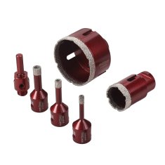 Kraft&Dele KOMPLET DIAMANTNIH LINURNIH ŽAG, 6-DELNI, 6–68 mm KD5953