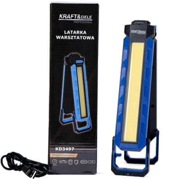 Kraft&Dele LED DELAVNIŠKA SVETILKA USB-C 1100LM 4000mAh KD3497