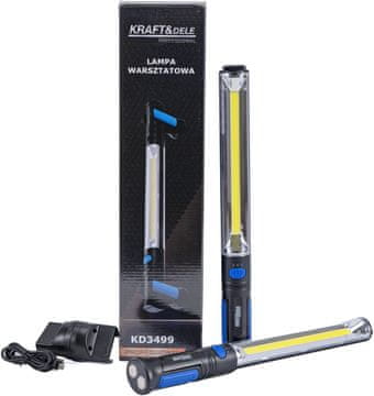 Kraft&Dele DVOJNA USB-C DELAVNIŠKA SVETILKA 1000LM KD3499
