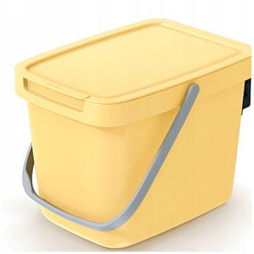 Prosperplast Koš za odpadke SYSTEMA Q COLLECT NHW6 rumen Prosperplast