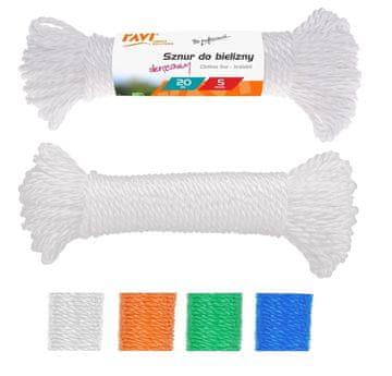 Ravi RAVI zavita vrv za perilo 5 mm 20 m